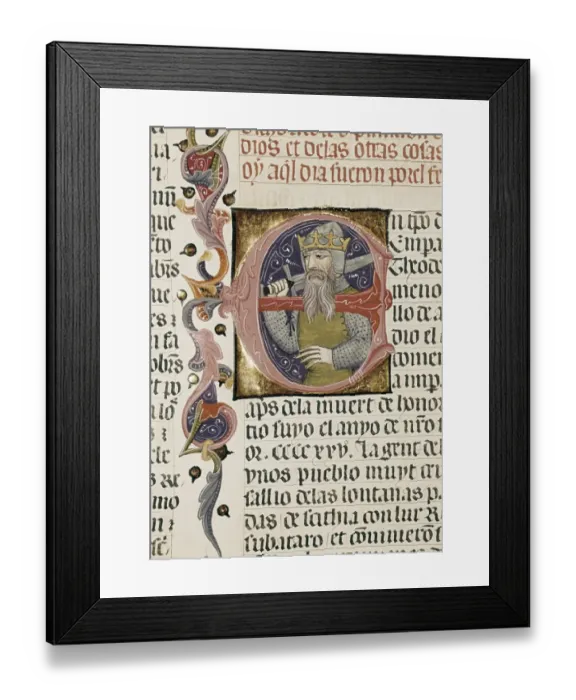 Framed Print : FERNANDEZ DE HEREDIA, Juan (1310-1396). Grand