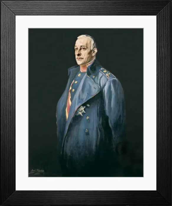 Framed Print : PRIMO DE RIVERA, Miguel (1870-1930). Spanish Framed Print : PRIMO DE RIVERA, Miguel (1870-1930). Spanish