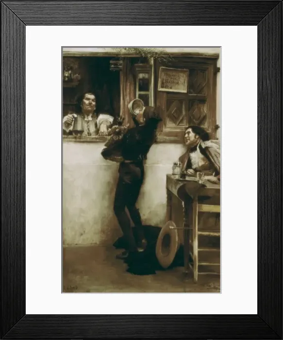 Framed Print : GARCIA RAMOS, Jos頨1852-1912). Hasta verte Cristo Framed Print : GARCIA RAMOS, Jos頨1852-1912). Hasta verte Cristo