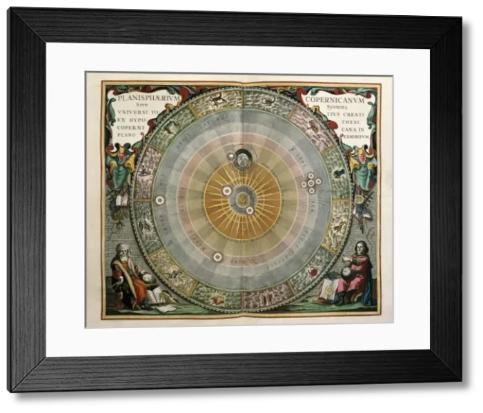 Framed Print : CELLARIUS, Andreas (1596-1665). Atlas Coelestis Framed Print : CELLARIUS, Andreas (1596-1665). Atlas Coelestis