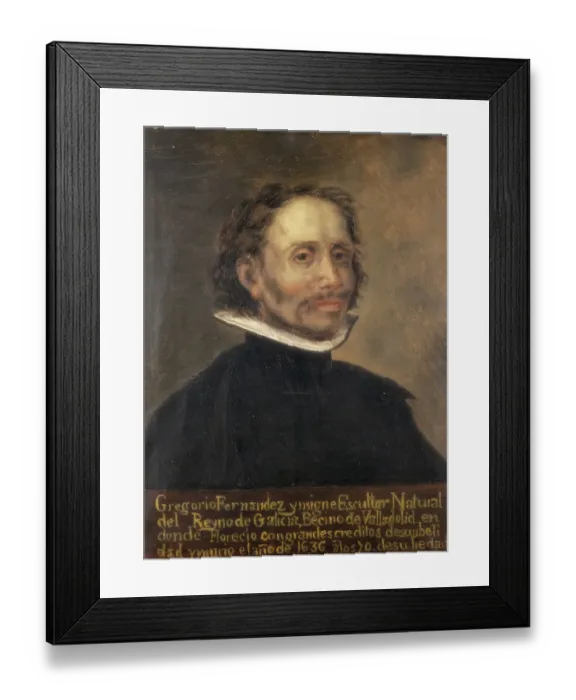Framed Print : FERNANDEZ, Gregorio (1576-1636). Spanish sculptor Framed Print : FERNANDEZ, Gregorio (1576-1636). Spanish sculptor
