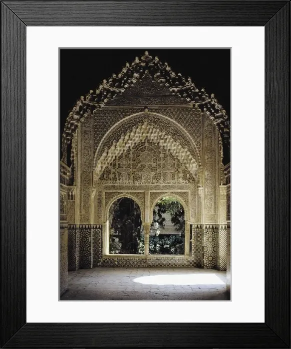 Framed Print : Alhambra. SPAIN. Granada. Alhambra. Mirador de Framed Print : Alhambra. SPAIN. Granada. Alhambra. Mirador de