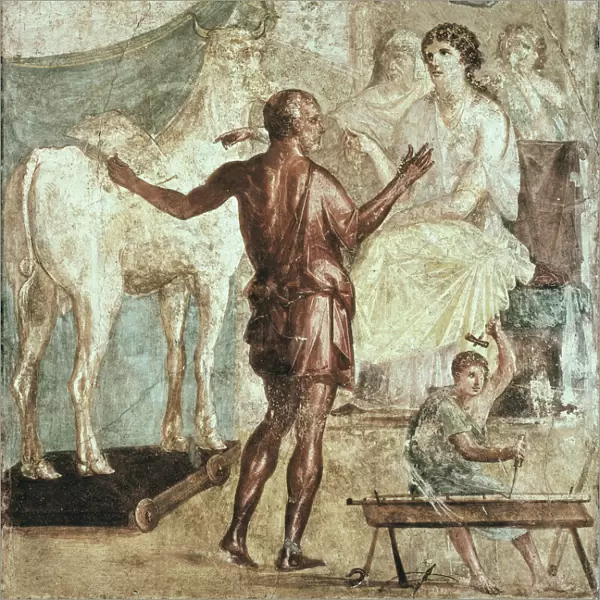 ITALY. Pompeii. House of the Vettii. Daedalus