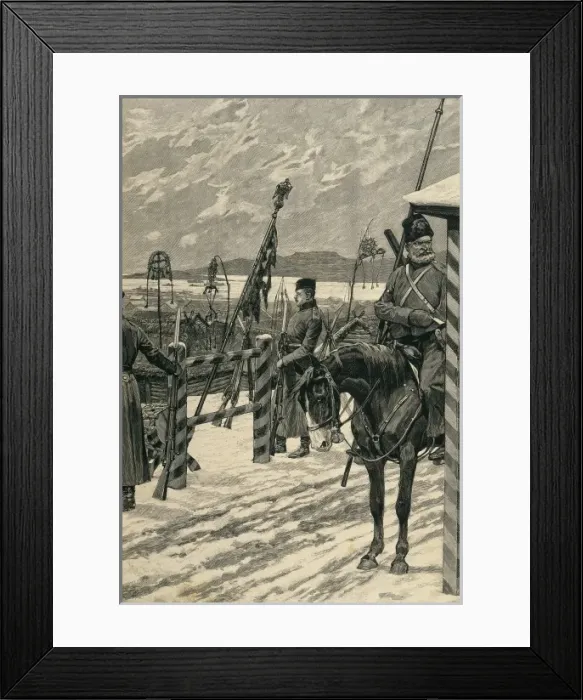 Framed Print : Occupation of Manchuria by Russian troops (1904) Framed Print : Occupation of Manchuria by Russian troops (1904)