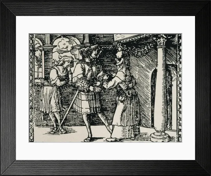 Framed Print : ROJAS, Fernando de (1465-1541). Spanish writer Framed Print : ROJAS, Fernando de (1465-1541). Spanish writer