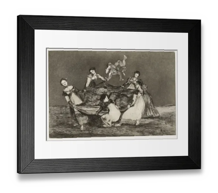 Framed Print : GOYA Y LUCIENTES, Francisco de (1746-1828). Proverbs Framed Print : GOYA Y LUCIENTES, Francisco de (1746-1828). Proverbs