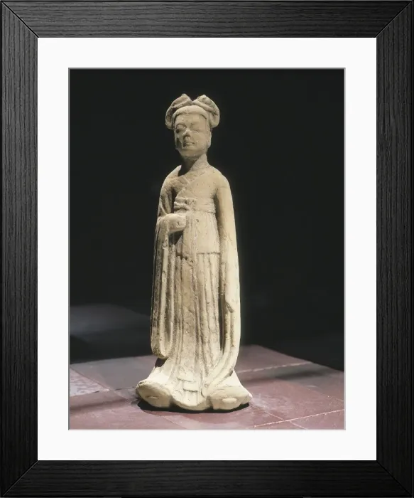 Framed Print : Woman Figure. 581 - 618. Servant. Chinese art Framed Print : Woman Figure. 581 - 618. Servant. Chinese art