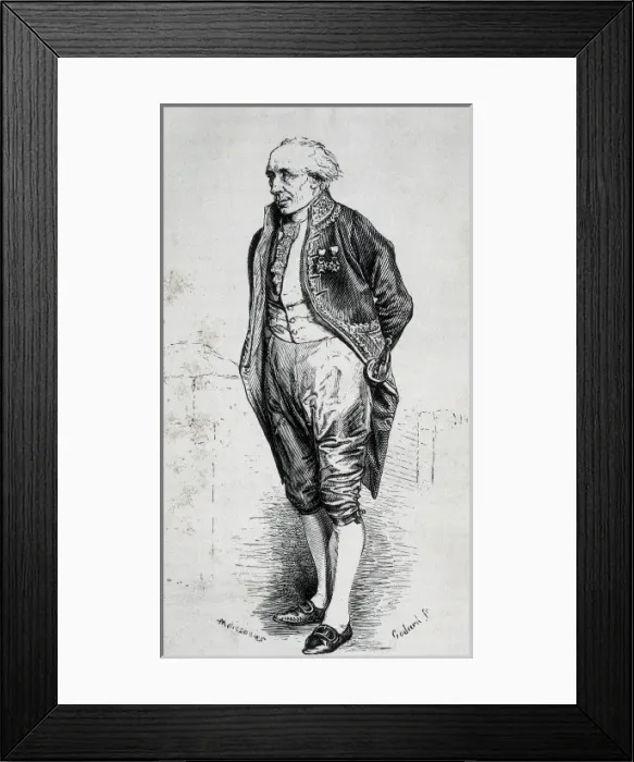 Framed Print : BALZAC, Honore (1799-1850). French realist Framed Print : BALZAC, Honore (1799-1850). French realist