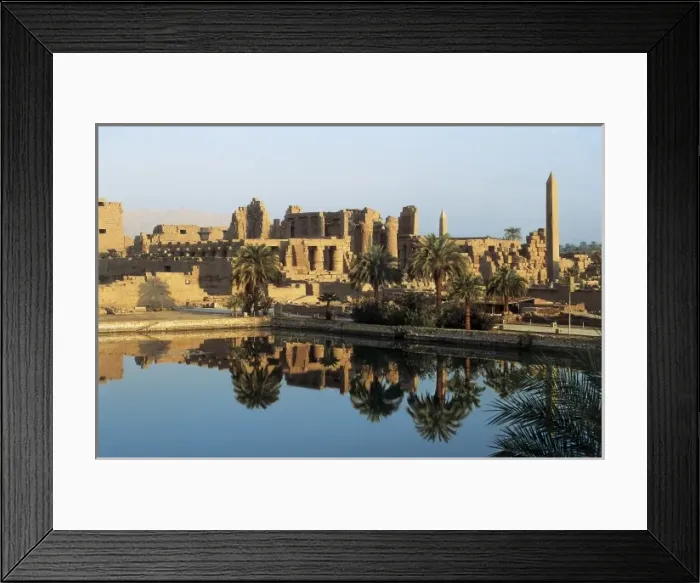 Framed Print : Great Temple of Amon-Re. 16th-4th c. BC. EGYPT Framed Print : Great Temple of Amon-Re. 16th-4th c. BC. EGYPT
