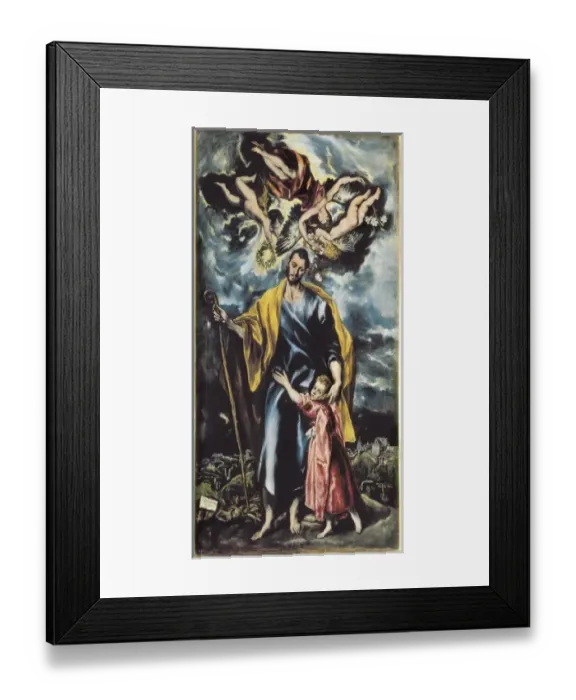Framed Print : Greco, Dom鮩kos Theotoklos, called El (1541-1614) Framed Print : Greco, Dom鮩kos Theotoklos, called El (1541-1614)