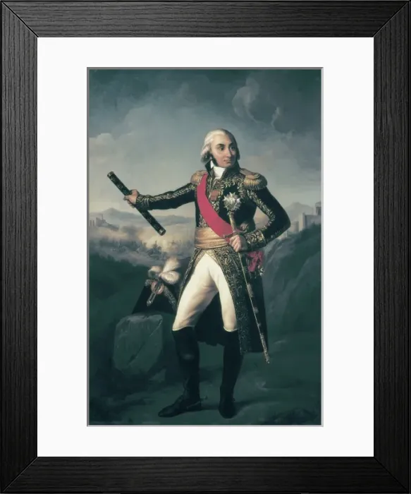 Framed Print : JOURDAN, Jean-Baptiste, Count (1762-1833). French Framed Print : JOURDAN, Jean-Baptiste, Count (1762-1833). French