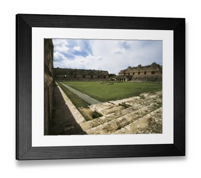Framed Print : Nunnery Quadrangle. MEXICO. YUCATN. Uxmal. Palace Framed Print : Nunnery Quadrangle. MEXICO. YUCATN. Uxmal. Palace