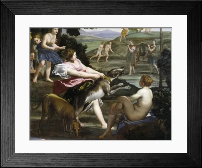 Framed Print : DOMENICHINO, Domenico Zampieri, called (1581-1641) Framed Print : DOMENICHINO, Domenico Zampieri, called (1581-1641)