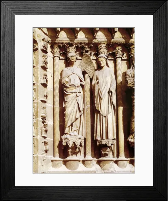 Framed Print : FRANCE. Reims. Cathedral of Notre-Dame. Main Framed Print : FRANCE. Reims. Cathedral of Notre-Dame. Main