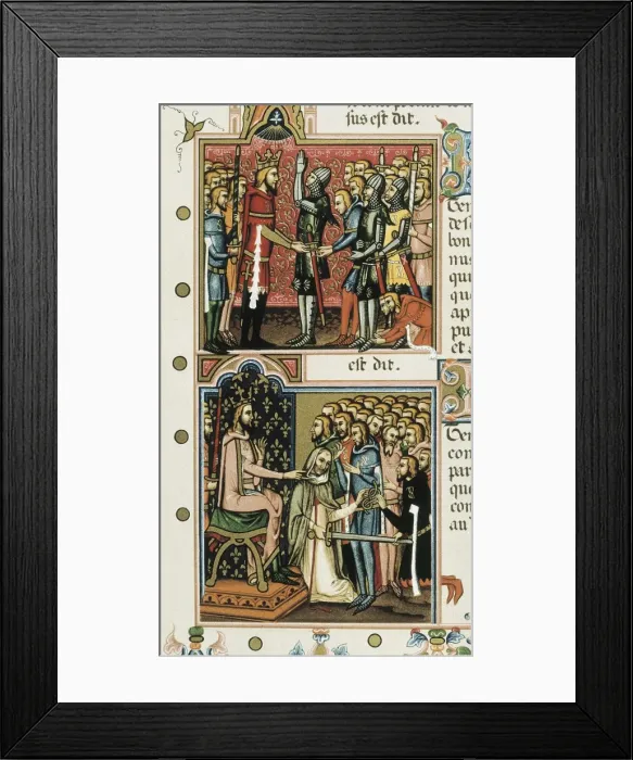 Framed Print : Statute of the Order of the Holy Spirit. Rules Framed Print : Statute of the Order of the Holy Spirit. Rules