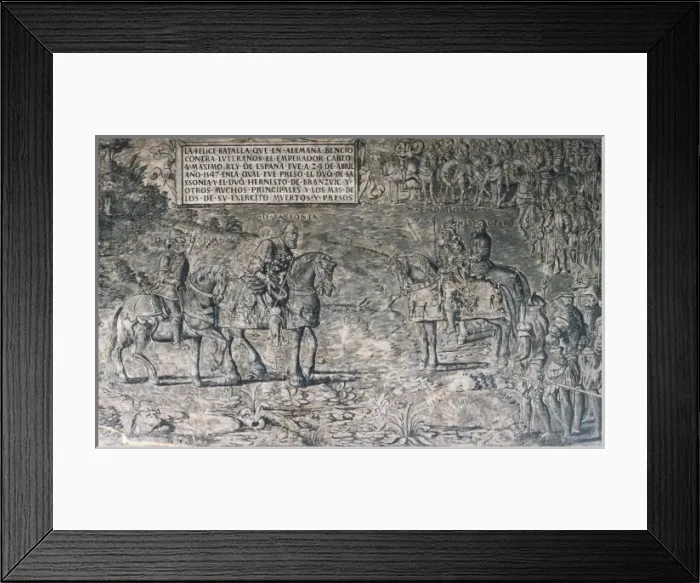 Framed Print : Holy Roman Empire. War of Religion. M Framed Print : Holy Roman Empire. War of Religion. M
