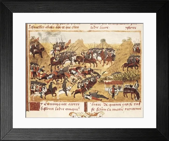 Framed Print : CURTIUS, Rufus Quintus (1st century). The history Framed Print : CURTIUS, Rufus Quintus (1st century). The history