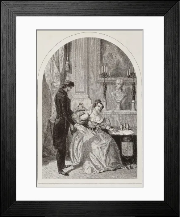 Framed Print : Spain (1836). Prime Minister Juan Alvarez Mendizᢡl Framed Print : Spain (1836). Prime Minister Juan Alvarez Mendizᢡl