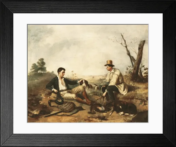 Framed Print : FORTUNY, Mariano (1838-1874). Hunting Scene Framed Print : FORTUNY, Mariano (1838-1874). Hunting Scene