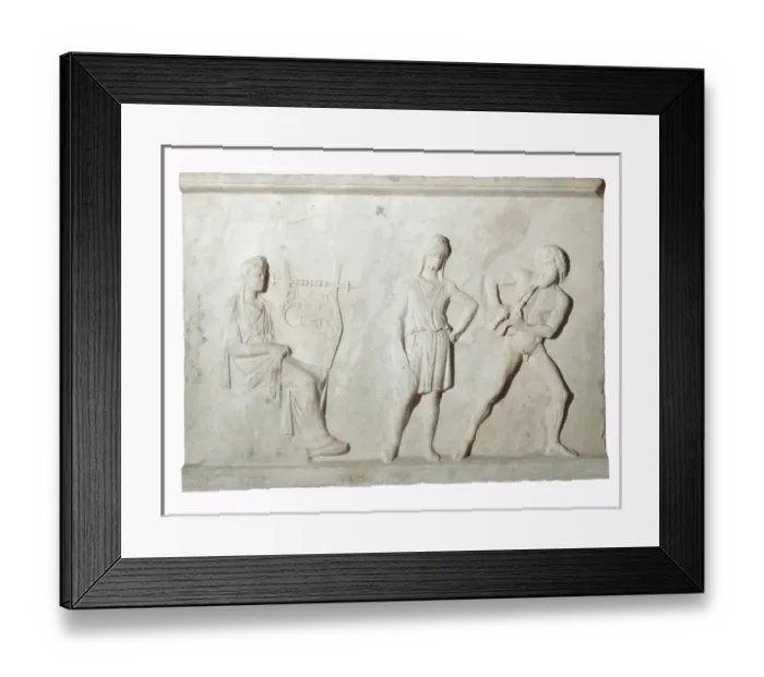 Framed Print : Music contest between Apollo and Marsyas. 320 Framed Print : Music contest between Apollo and Marsyas. 320