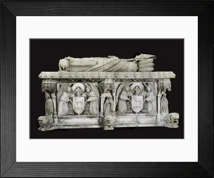 Framed Print : MERCADANTE de BRETAс, Lorenzo (15th century) Framed Print : MERCADANTE de BRETAс, Lorenzo (15th century)