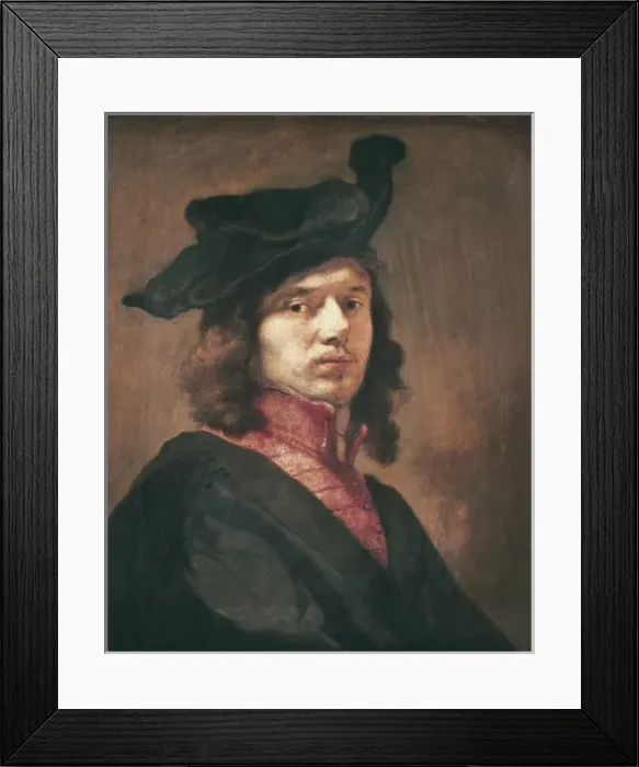 Framed Print : FABRITIUS, Carel (1622-1654). Self-portrait Framed Print : FABRITIUS, Carel (1622-1654). Self-portrait