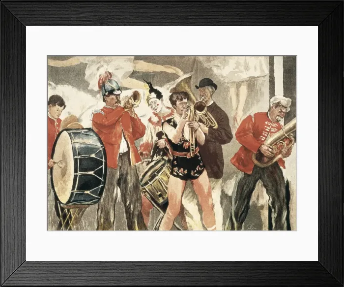 Framed Print : RAFFAELLI, Jean Fran篩s (1850-1924). The Orchestra Framed Print : RAFFAELLI, Jean Fran篩s (1850-1924). The Orchestra