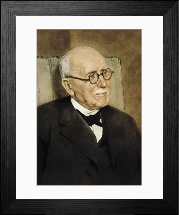 Framed Print : BRANLY, Edouard (1846-1940). French physicist Framed Print : BRANLY, Edouard (1846-1940). French physicist