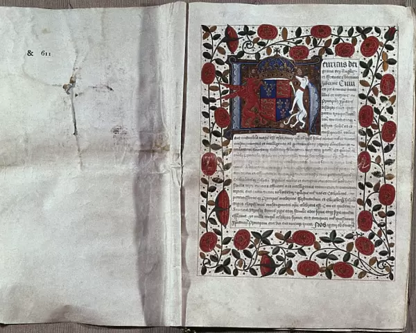 Marriage capitula. tions of Henry VIII and Catherine