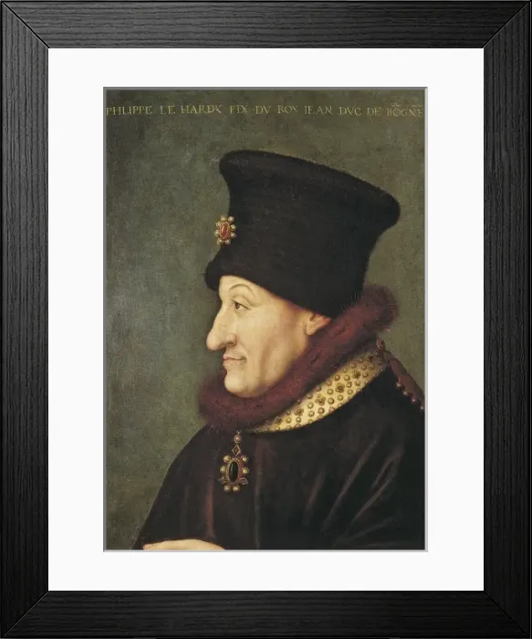 Framed Print : Philip II the Bold, of Burgondy (1342-1404) Framed Print : Philip II the Bold, of Burgondy (1342-1404)