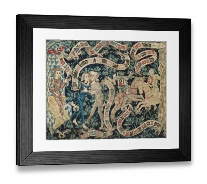 Framed Print : Legend about the Count of Savoy (15th c. ). Work Framed Print : Legend about the Count of Savoy (15th c. ). Work