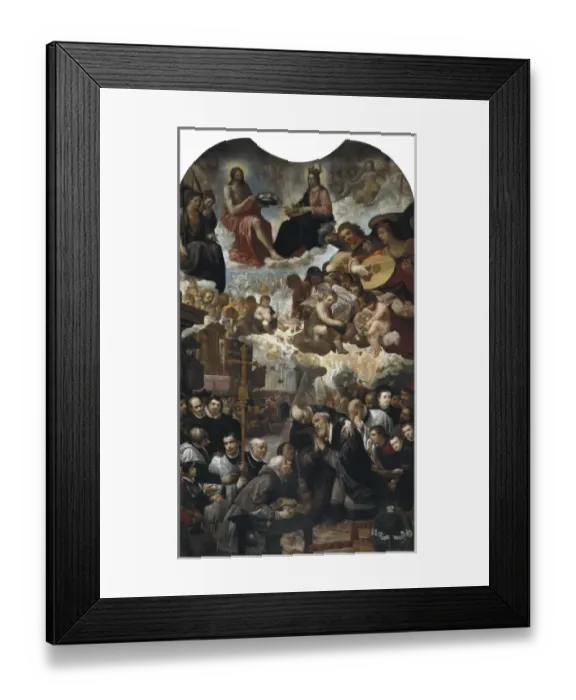 Framed Print : ROELAS, Juan de (1560-1625). Death of Saint Isidore Framed Print : ROELAS, Juan de (1560-1625). Death of Saint Isidore