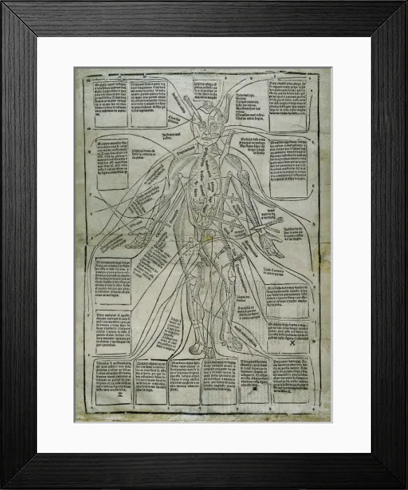 Framed Print : KETHAM, Johannes de (second half 15th century-begin Framed Print : KETHAM, Johannes de (second half 15th century-begin