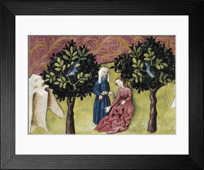 Framed Print : THOMAS of Cantimpr頨1201-1276). Codex Granatensis Framed Print : THOMAS of Cantimpr頨1201-1276). Codex Granatensis