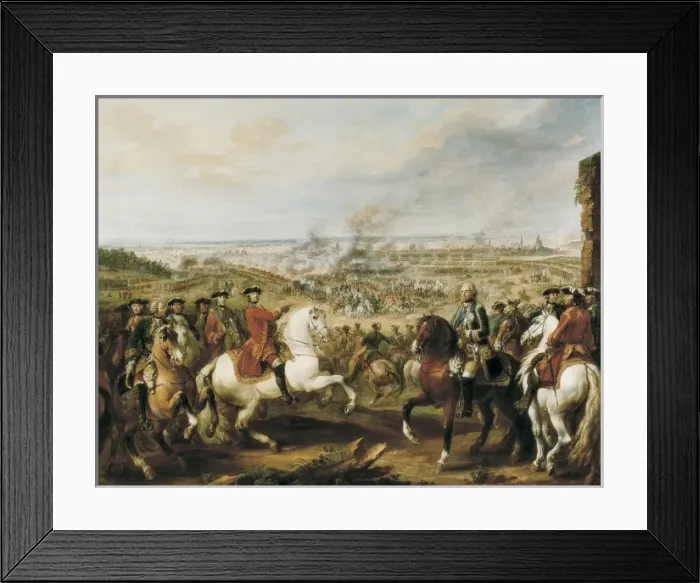 Framed Print : LENFANT, Pierre (1704-1787). Battle of Fontenoy Framed Print : LENFANT, Pierre (1704-1787). Battle of Fontenoy