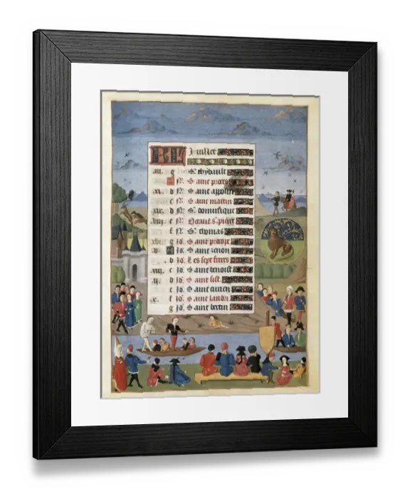 Framed Print : ADELAIDA DE SABOYA, Maestro de(15th c. ); JEAN Framed Print : ADELAIDA DE SABOYA, Maestro de(15th c. ); JEAN