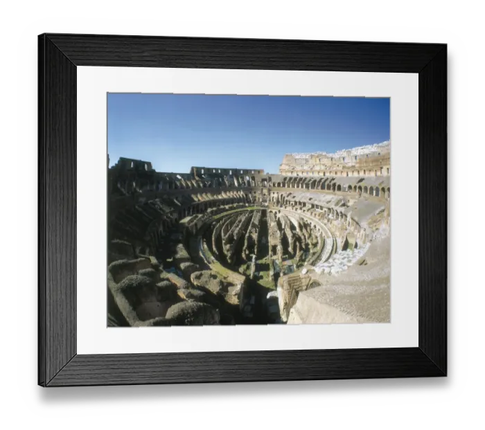 Framed Print : Colosseum or Flavian Amphitheatre. 72-80. ITALY Framed Print : Colosseum or Flavian Amphitheatre. 72-80. ITALY