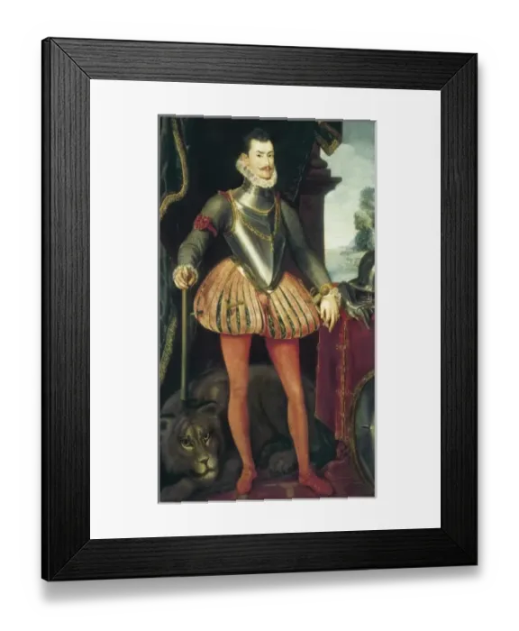 Framed Print : SANCHEZ COELLO, Alonso (1531-1588). Portrait Framed Print : SANCHEZ COELLO, Alonso (1531-1588). Portrait