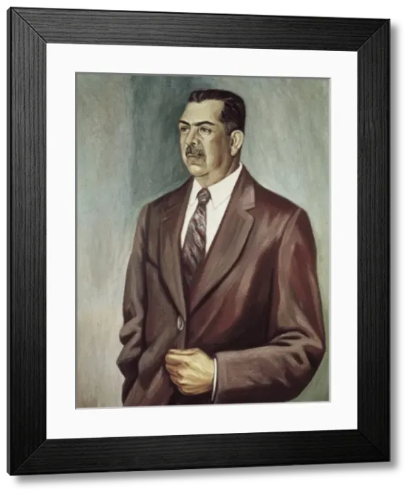 Framed Print : CARDENAS, Lạro (1895-1970). Mexican politician Framed Print : CARDENAS, Lạro (1895-1970). Mexican politician
