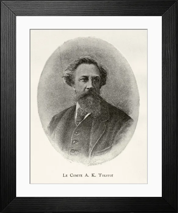 Framed Print : TOLSTOY, Aleksey Konstantinovich (1817 - 1875) Framed Print : TOLSTOY, Aleksey Konstantinovich (1817 - 1875)