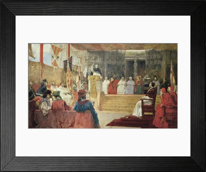 Framed Print : VINIEGRA Y LASSO, Salvador (1862-1915). Compromise Framed Print : VINIEGRA Y LASSO, Salvador (1862-1915). Compromise