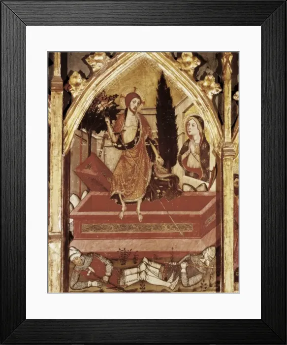 Framed Print : SERRA, Jaume (1358-1397); SERRA, Pere (1343-1406) Framed Print : SERRA, Jaume (1358-1397); SERRA, Pere (1343-1406)