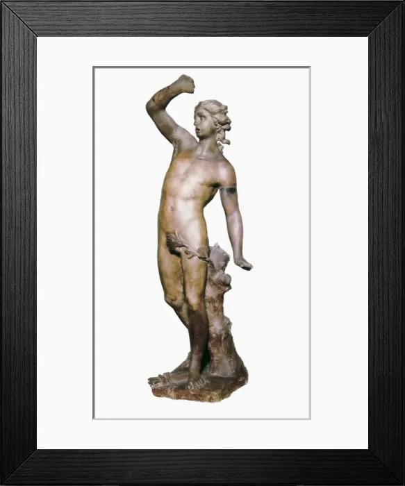 Framed Print : CANOVA, Antonio (1757-1822). Apollo. end 18th Framed Print : CANOVA, Antonio (1757-1822). Apollo. end 18th
