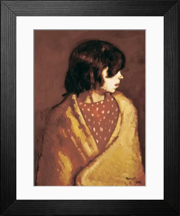 Framed Print : NONELL i MONTURIOL, Isidre (1873-1911). Assumpci Framed Print : NONELL i MONTURIOL, Isidre (1873-1911). Assumpci