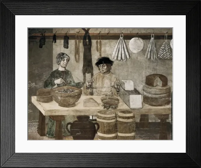 Framed Print : ITALY. Issogne. Issogne Castle. Grocery store Framed Print : ITALY. Issogne. Issogne Castle. Grocery store
