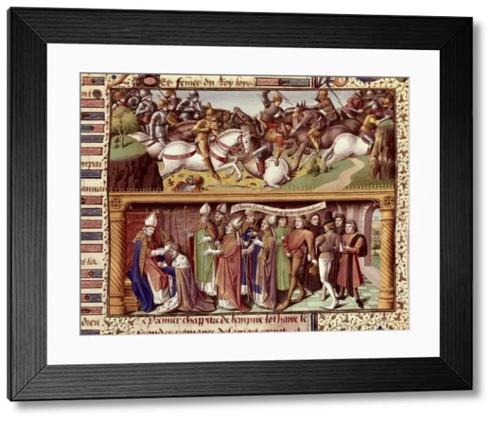 Framed Print : VINCENT of BEAUVAIS (1190-1264). Speculum historiale Framed Print : VINCENT of BEAUVAIS (1190-1264). Speculum historiale