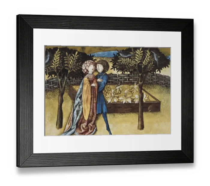 Framed Print : THOMAS of Cantimpr頨1201-1276). Codex Granatensis Framed Print : THOMAS of Cantimpr頨1201-1276). Codex Granatensis