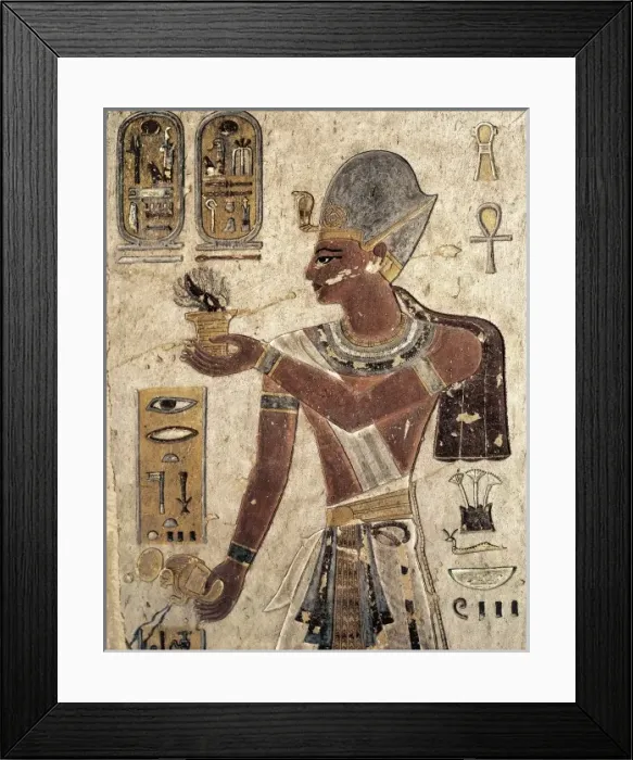 Framed Print : Tomb Of Amon-her-Khopechef. EGYPT. Dayr al-Bahri Framed Print : Tomb Of Amon-her-Khopechef. EGYPT. Dayr al-Bahri