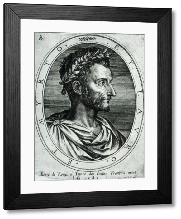 Framed Print : RONSARD, Pierre de (1524-1585). French poet Framed Print : RONSARD, Pierre de (1524-1585). French poet