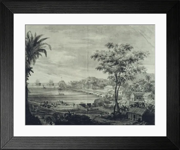 Framed Print : Asia. Pacific Islands. Malaspina expedition (1789-1794) Framed Print : Asia. Pacific Islands. Malaspina expedition (1789-1794)